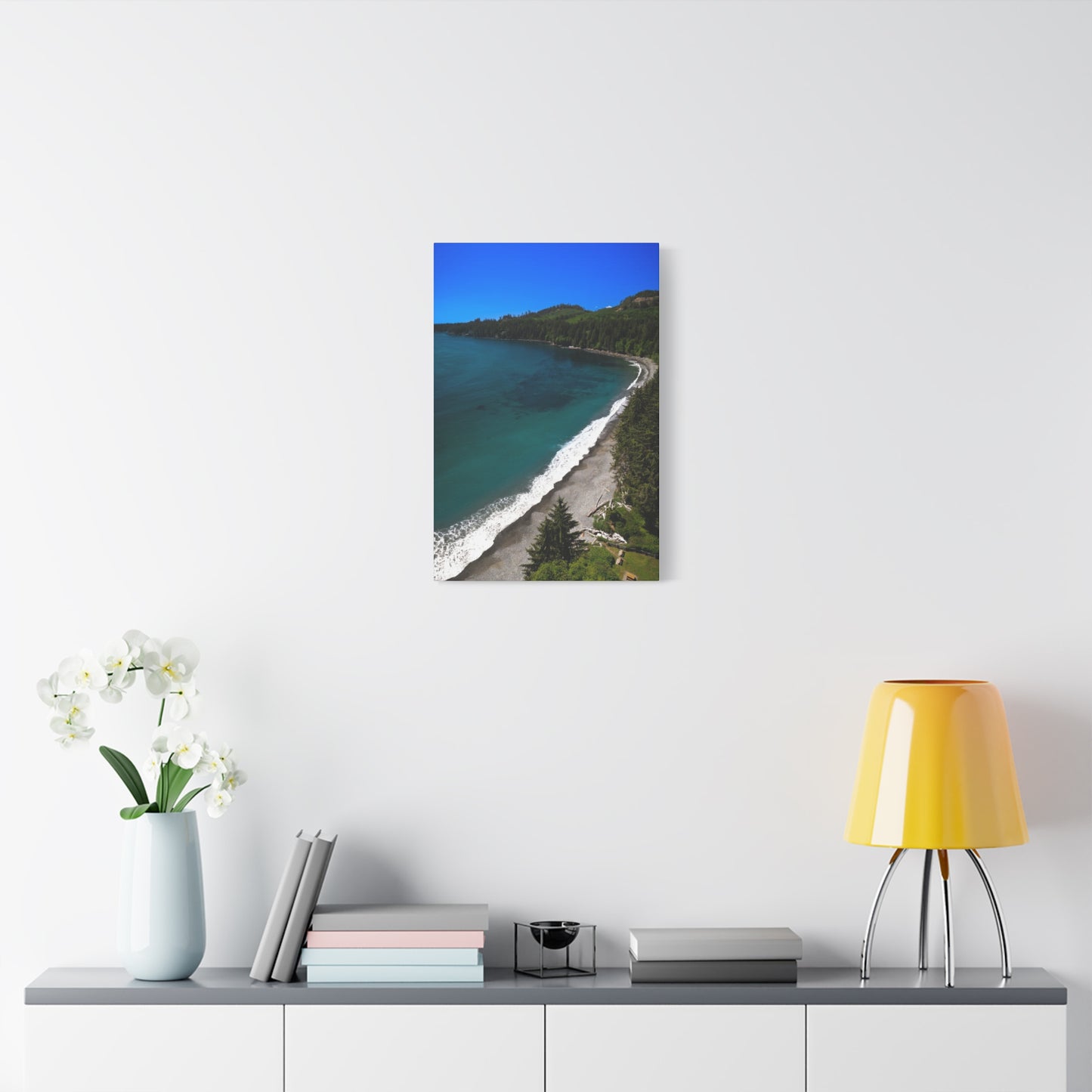 French Beach Canvas