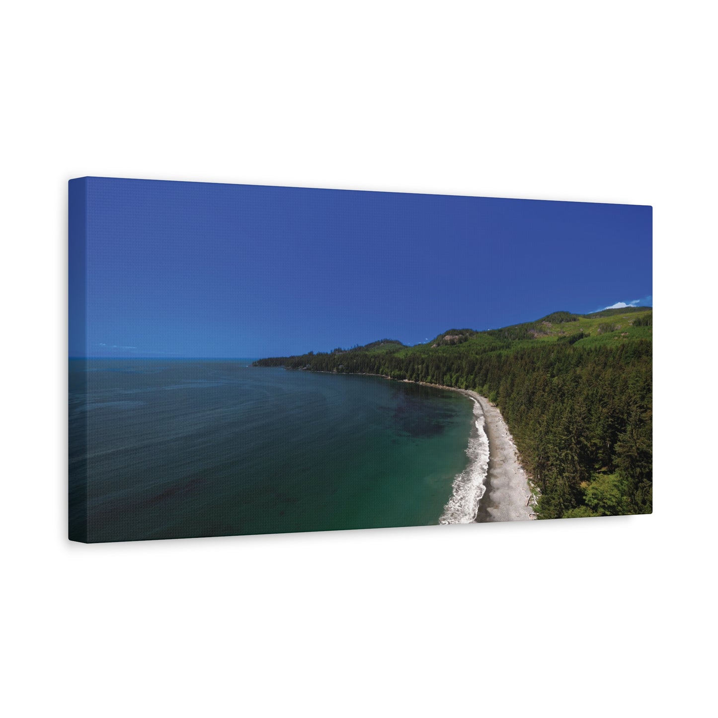 French Beach Canvas