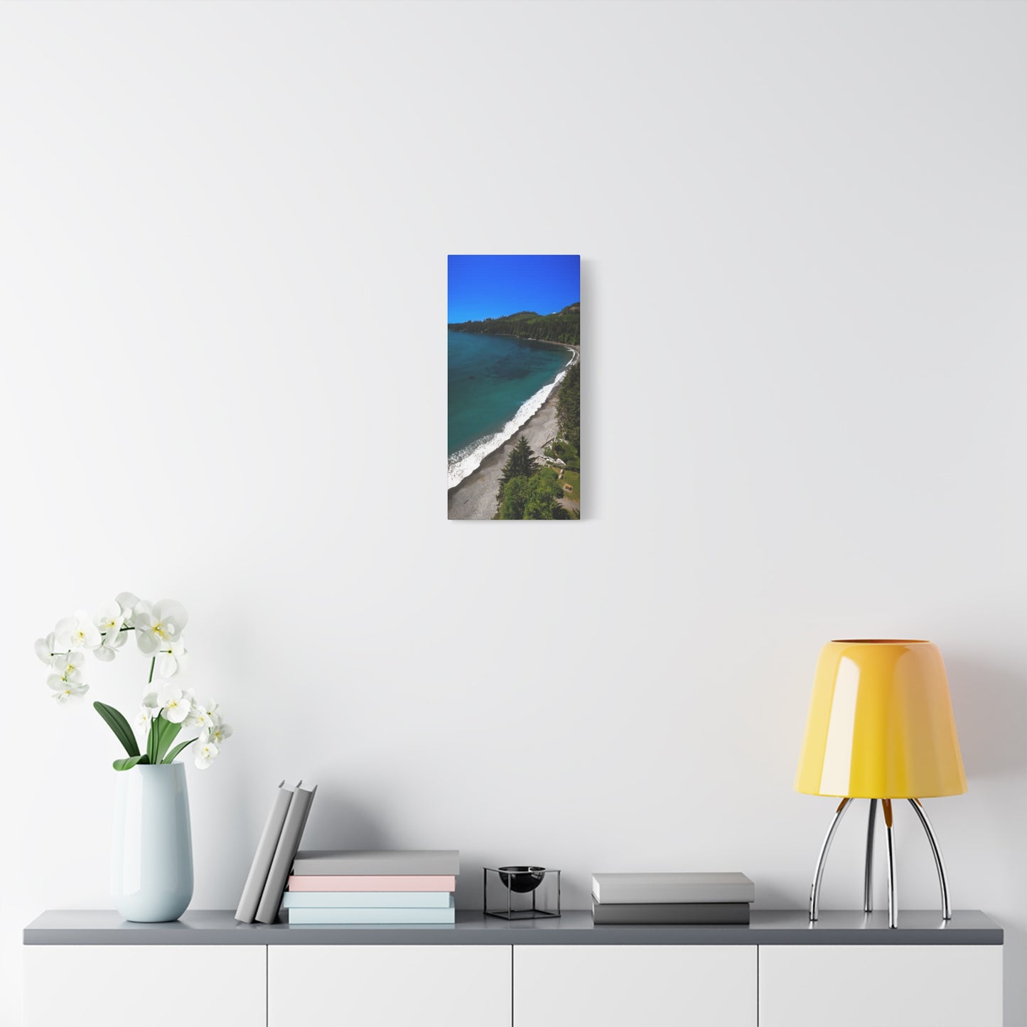 French Beach Canvas