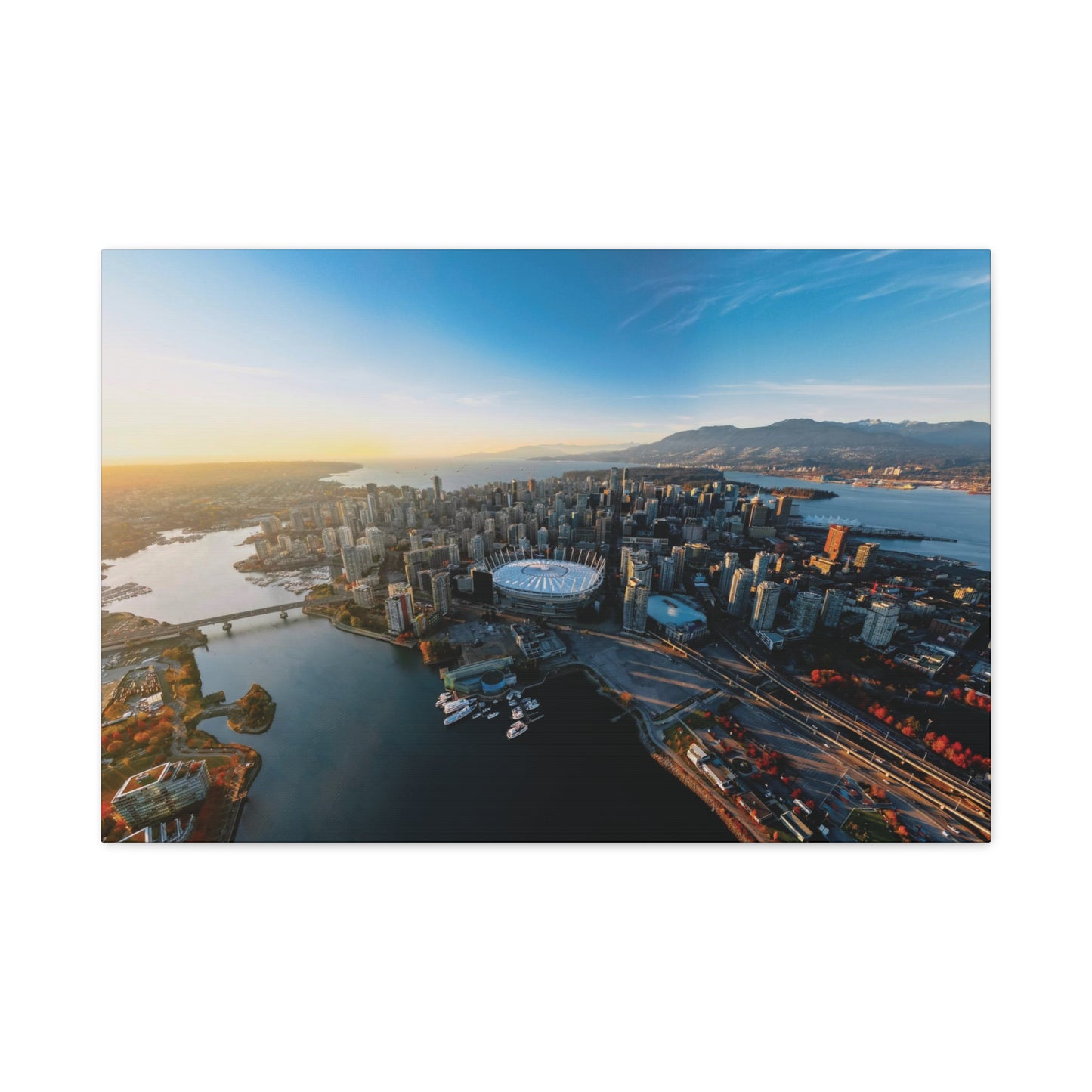 Sunny Vancouver Canvas