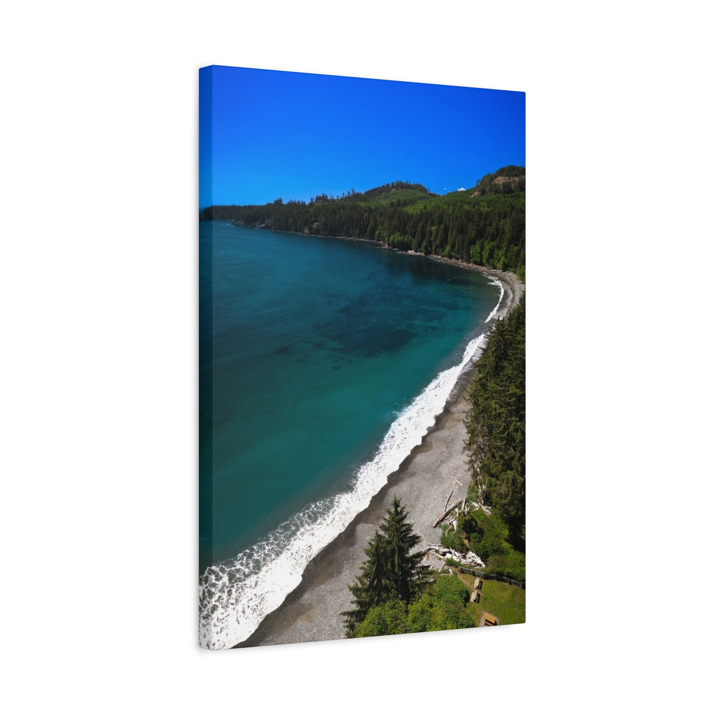 French Beach Canvas