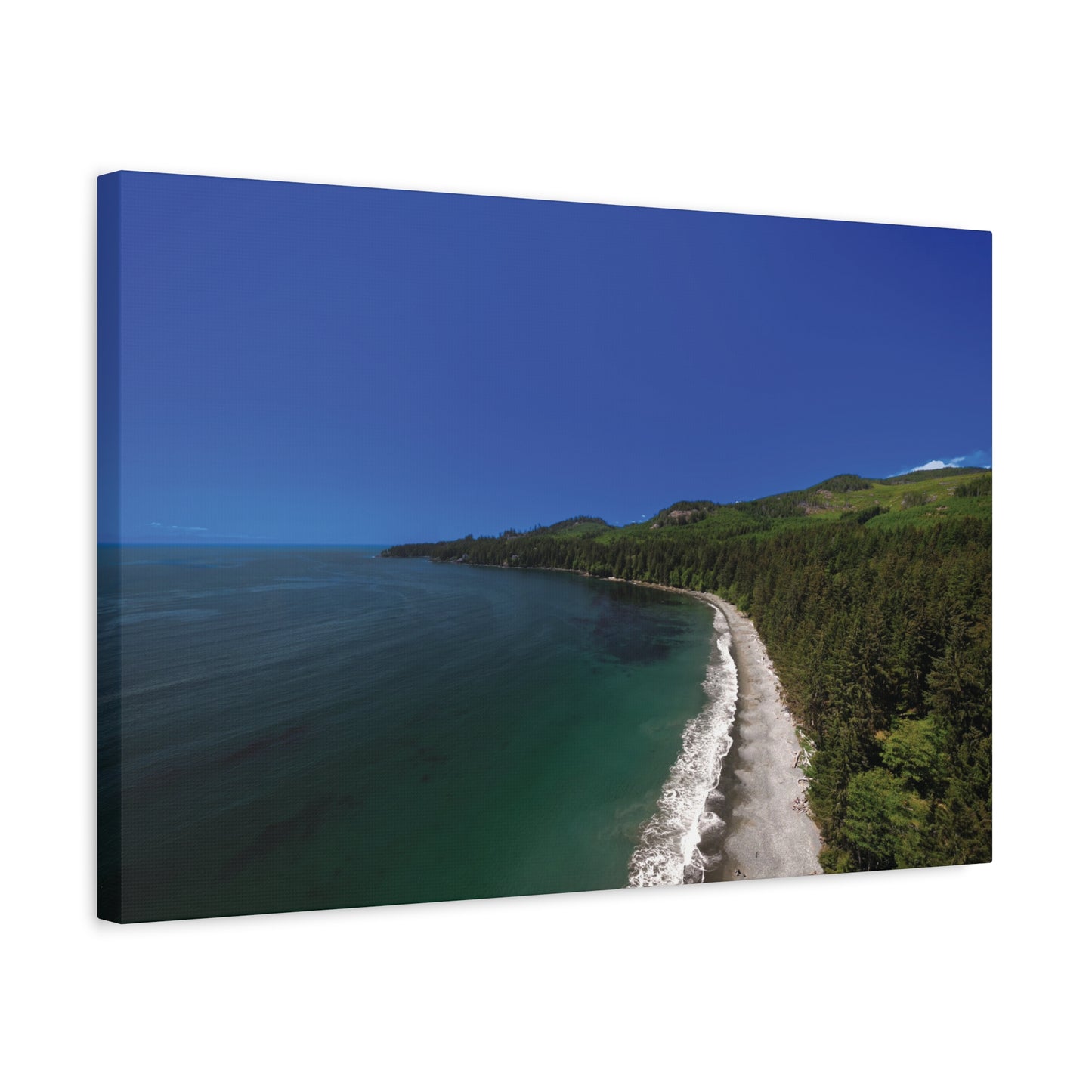 French Beach Canvas