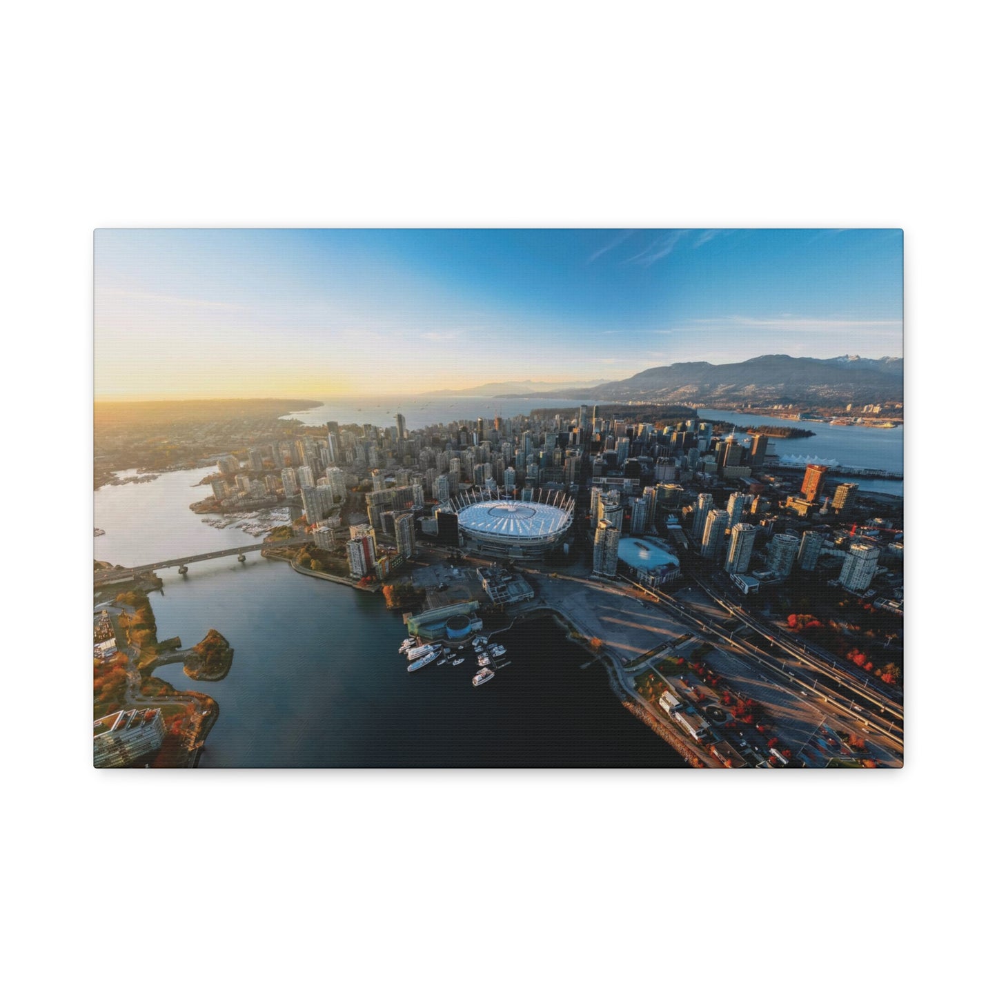 Sunny Vancouver Canvas