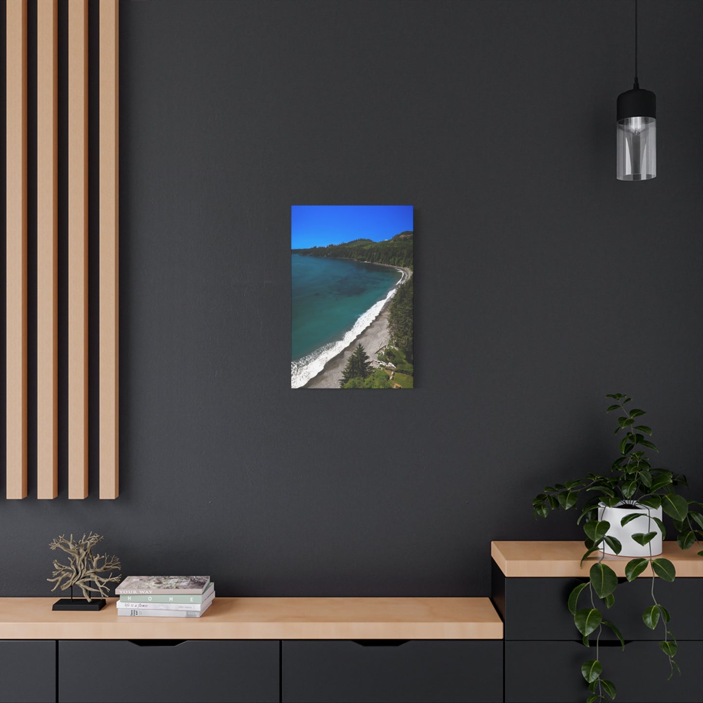 French Beach Canvas